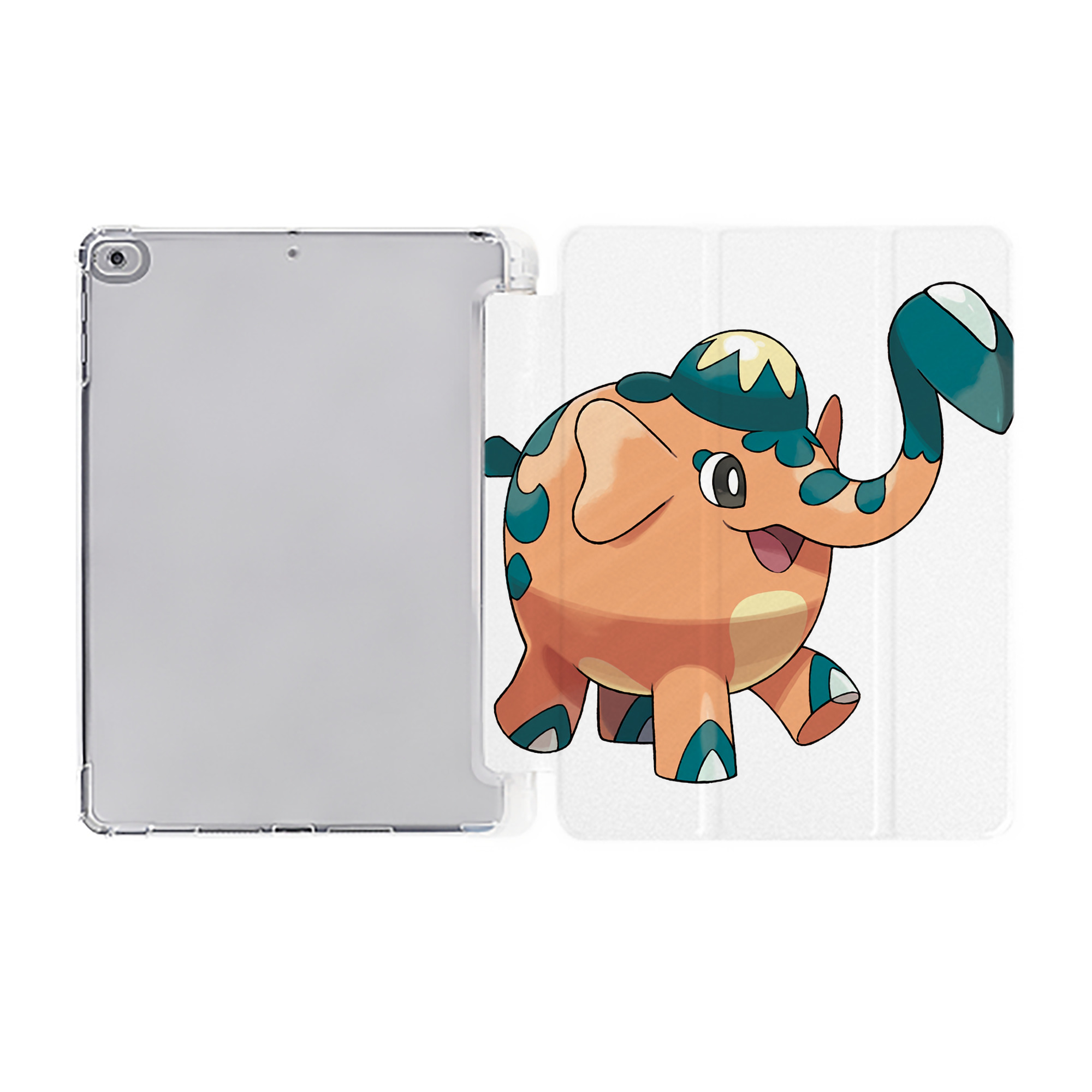 （画像用） ポケットモンスター Pokémon IPad ケース ペン収納付き 三つ折りスタンド PUレザー×シリコン 対応機種9.5/10.5/10.9インチ